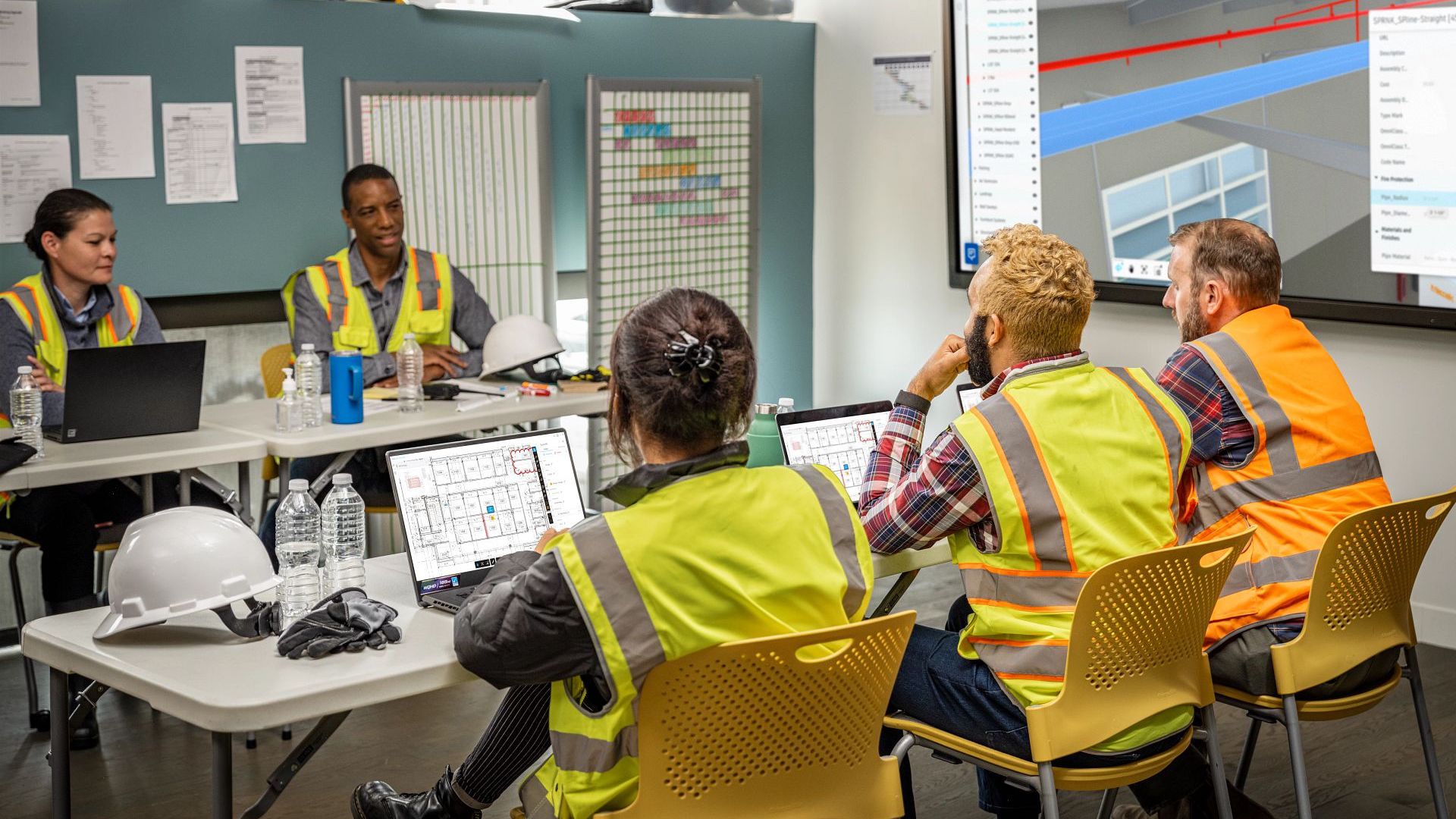 Professional installation team